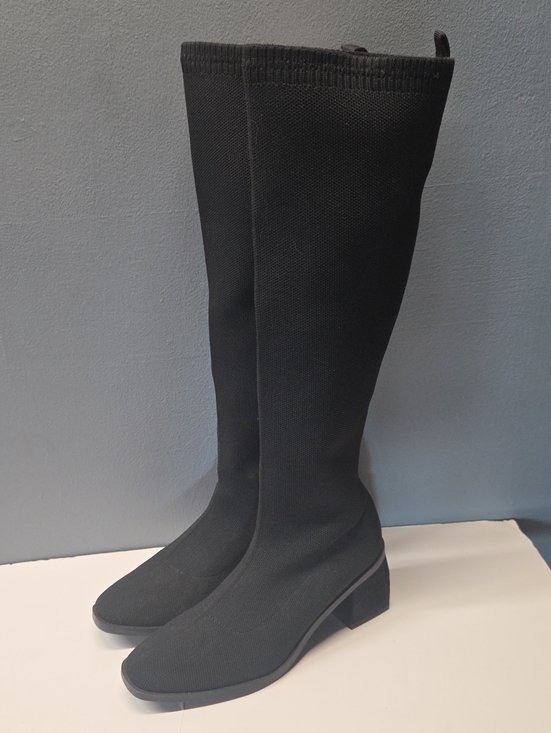 Anne Klein Shoes - Anne Klein Black Sock Boots Size 7